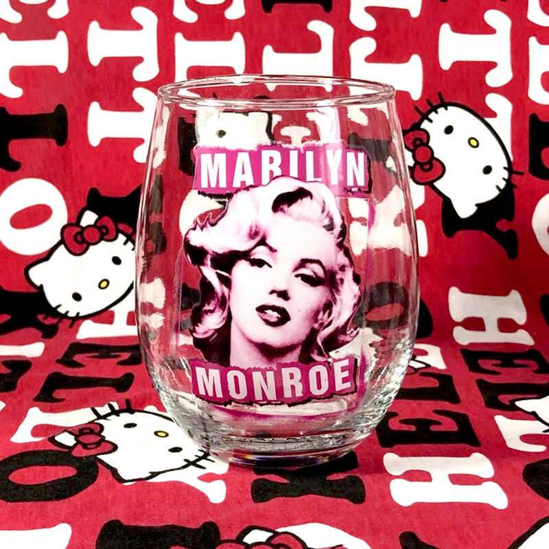 玛丽莲梦露现货威士忌影像玻璃杯