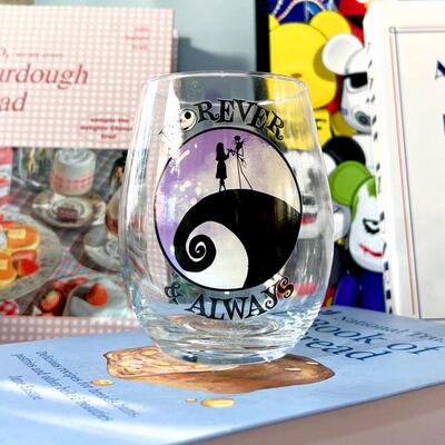 圣诞夜惊魂骷髅杰克莎莉水杯