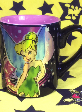 奇妙仙子叮当小仙女Tinker Bell陶瓷炫彩水杯马克杯儿童杯咖啡杯
