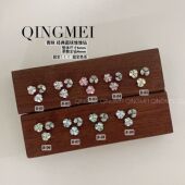 美甲钻球 B09 圆钻B01 成品手工堆钻 无缝圆形堆堆钻施家同款