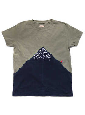 【官网5折】KAPITAL JAPA平田夏季男女同款印花刺绣短袖T恤宽松潮