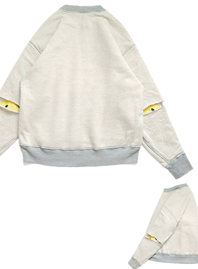 【品牌折扣】KAPITAL JAPA平田春秋男女情侣双面穿笑脸T恤打底衫