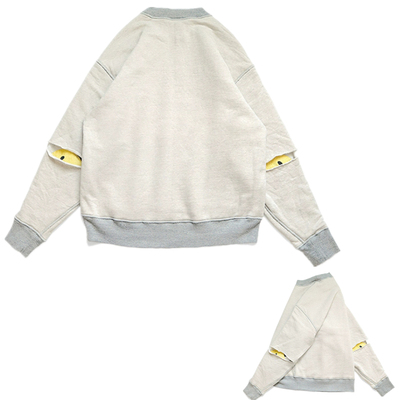 【品牌折扣】KAPITAL JAPA平田春秋男女情侣双面穿笑脸T恤打底衫