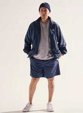 【官网5折】DESCENDANT日系夏季男女款宽松休闲沙滩裤五分裤短裤