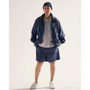 【现货5折】DESCENDANT日系夏季男女款宽松休闲沙滩裤五分裤短裤