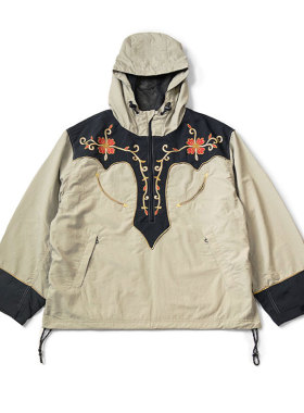 【品牌5折】KAPITAL JAPA平田春秋季男女款刺绣民族风冲锋衣夹克