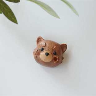 Joe 饰礼物 可爱小熊猫冰箱贴红熊猫书房入户门铁架磁吸暖气片装