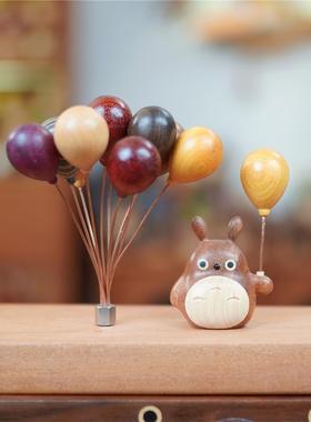 Joe龙猫原木车载香薰摆件