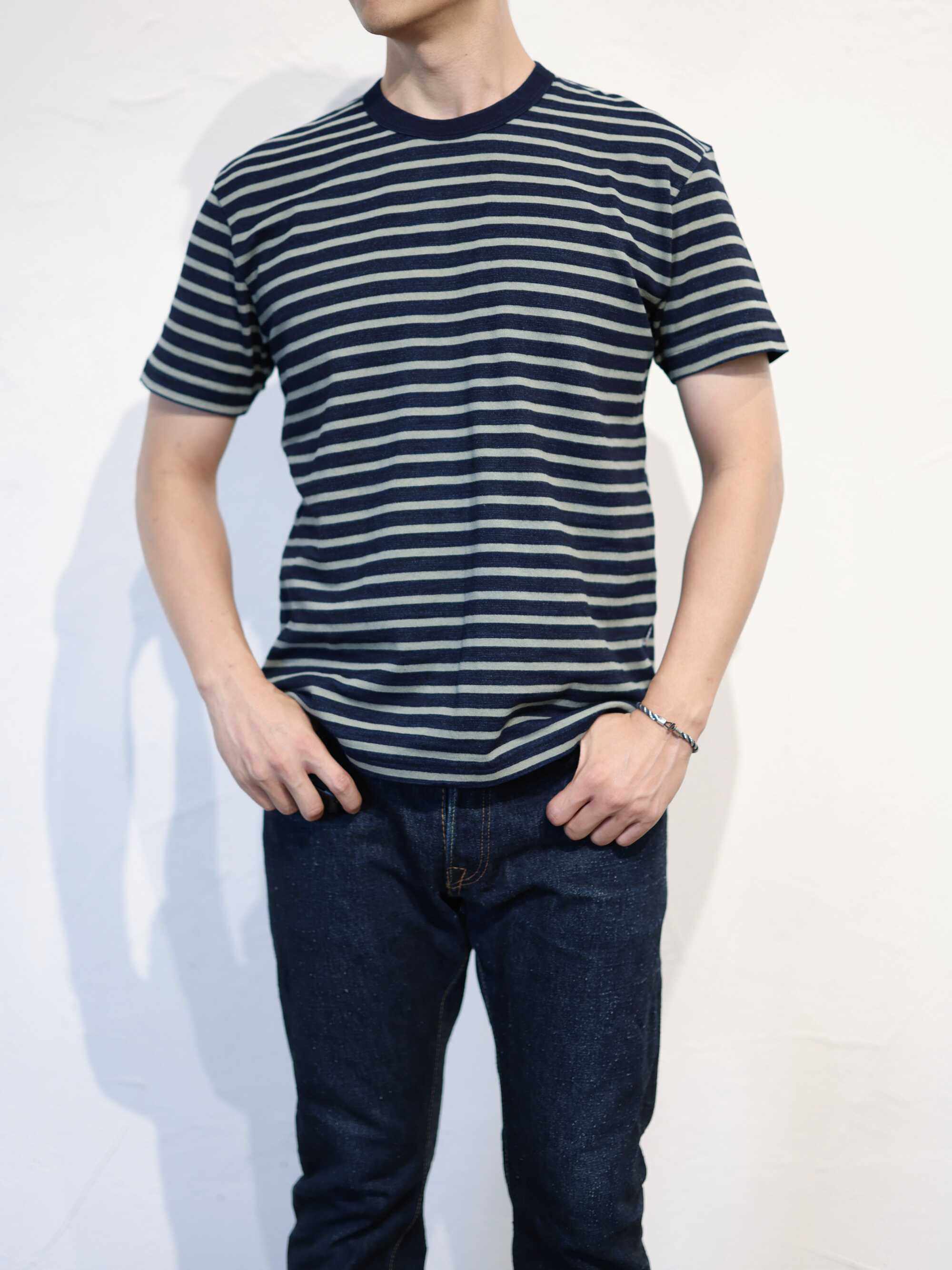 夏季条纹海魂衫purebluejapan