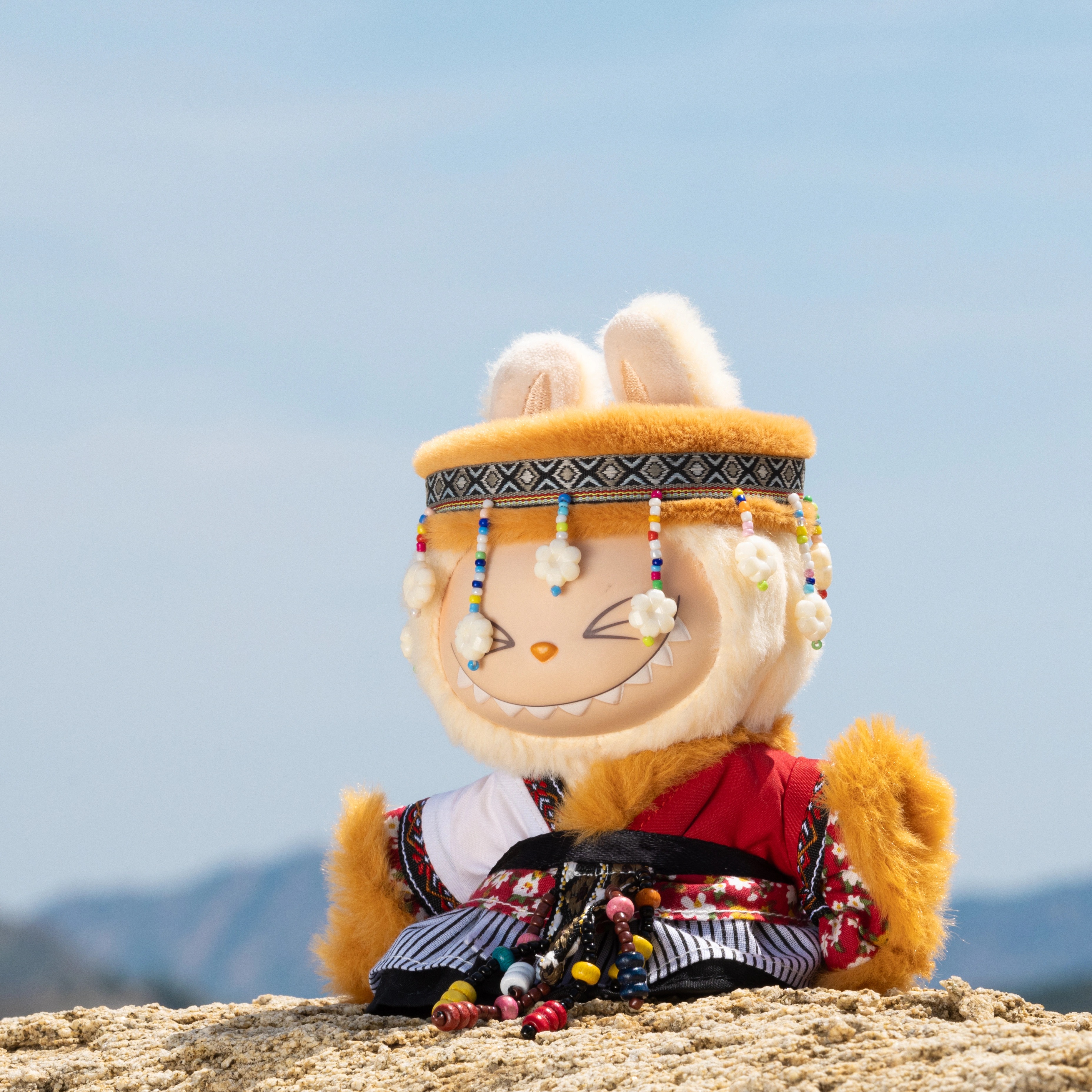 17CM拉布布衣服搪胶公仔娃衣套装