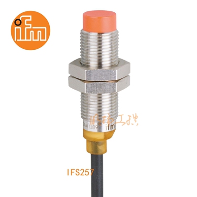 易福门接近传感器IFS257；7 mm 非齐平安装;700 Hz;常开;DC; PNP