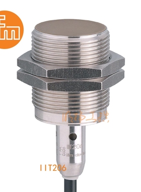 易福门接近传感器IIT206；14 mm 齐平安装;100 Hz;常开;DC; PNP