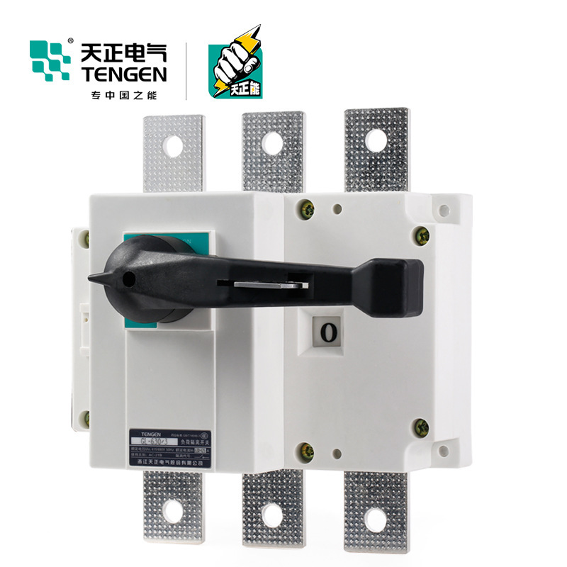 TENGEN天正GL-630/3负荷隔离开关3P 4P闸刀HGL NH40-630A单投380V