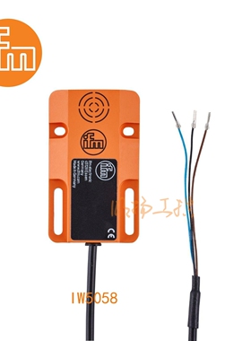 易福门接近传感器IW5058；8 mm 非齐平安装;300 Hz;常开;DC; PNP