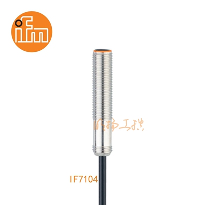 易福门接近传感器IF7104；2 mm 齐平安装;800 Hz;常开;DC; PNP