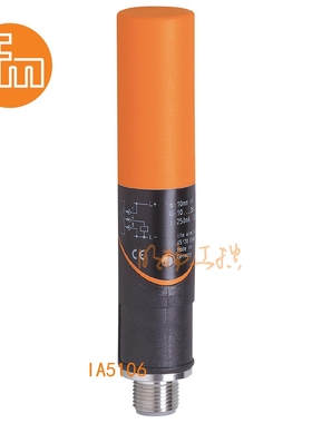 易福门接近传感器IA5106；10 mm 非齐平安装;300 Hz;常开;DC; PNP