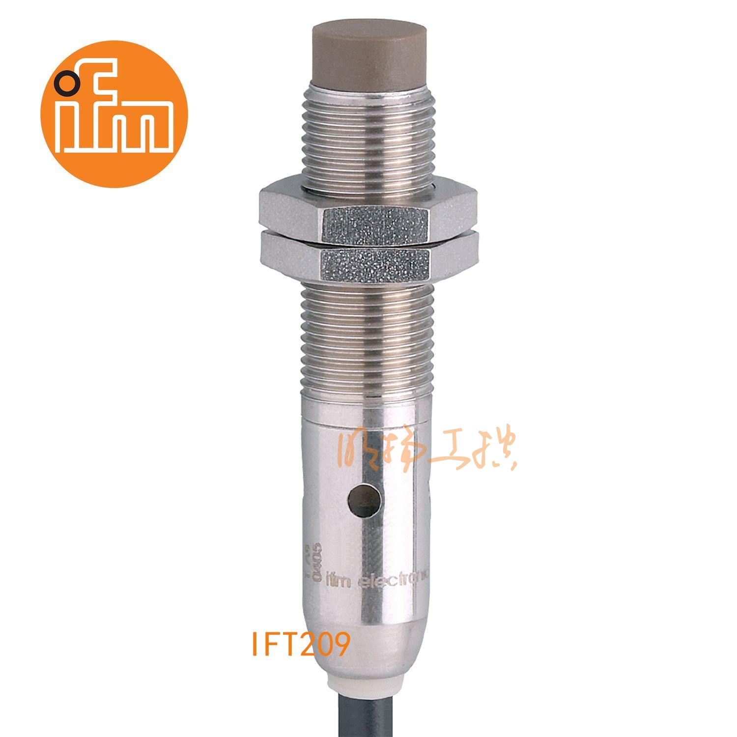 易福门接近传感器IFT209；7 mm 非齐平安装;800 Hz;常开;DC; PNP