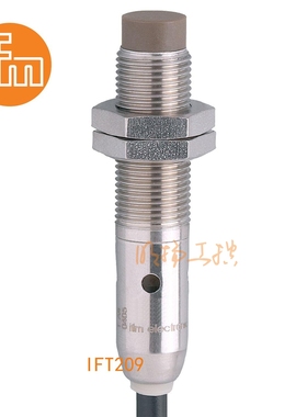 易福门接近传感器IFT209；7 mm 非齐平安装;800 Hz;常开;DC; PNP