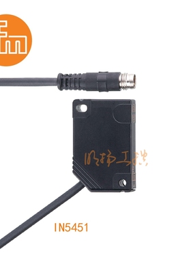 易福门接近传感器IN5451；7 mm 非齐平安装;300 Hz;常开;DC; PNP