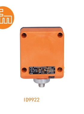 易福门传感器ID9922；50 mm 齐平安装;90 Hz;常开;DC; PNP/NPN
