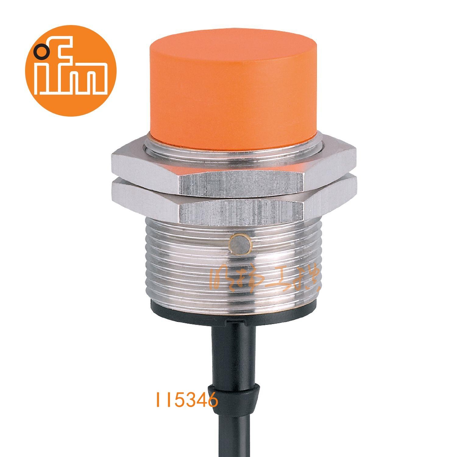 易福门接近传感器II5346;15 mm 非齐平安装;250 Hz;常开;DC; PNP