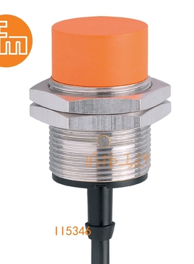 易福门接近传感器II5346；15 mm 非齐平安装;250 Hz;常开;DC; PNP