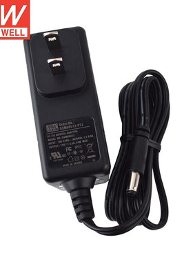 明纬（MEANWELL） GSM60U24-P1J 医疗适配器美规明纬电源 2.5A 24