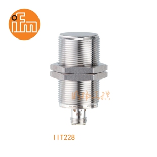 易福门接近传感器IIT228；10 mm 齐平安装;50 Hz;常开;DC; PNP