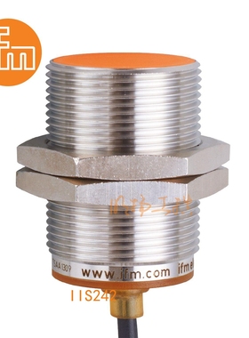 易福门接近传感器IIS242；15 mm 齐平安装;100 Hz;常开;DC; PNP