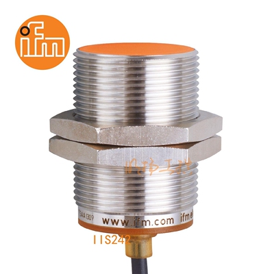 易福门接近传感器IIS242；15 mm 齐平安装;100 Hz;常开;DC; PNP