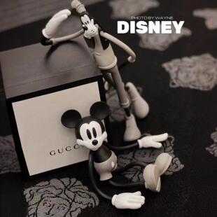 MGL 迪士尼Figures自由弯曲公仔摆件手办复古米奇唐老鸭高飞 TOYS
