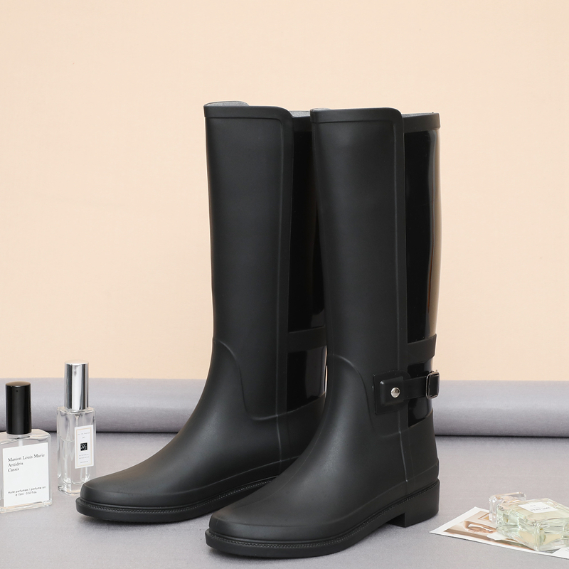 三明美高筒四季时尚防水防滑雨靴