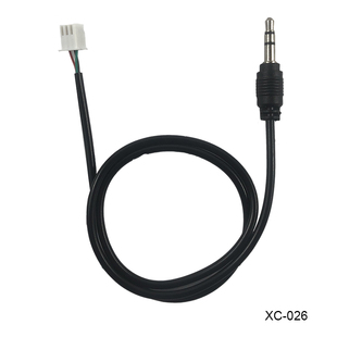 3.5mm公头互转XH2.54 3P端子转接线车载手机音箱音频线蓝牙延长线