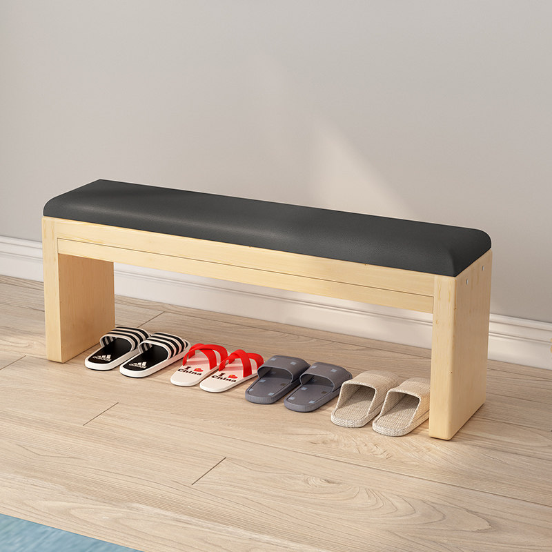 实木换鞋凳长条凳造型换鞋凳家用门口入户玄关鞋柜坐凳进门穿鞋凳