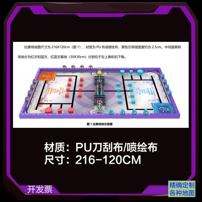 WHALESBOT 2026赛季规则发布星空竞技场喷绘布刀刮布场地比赛地图