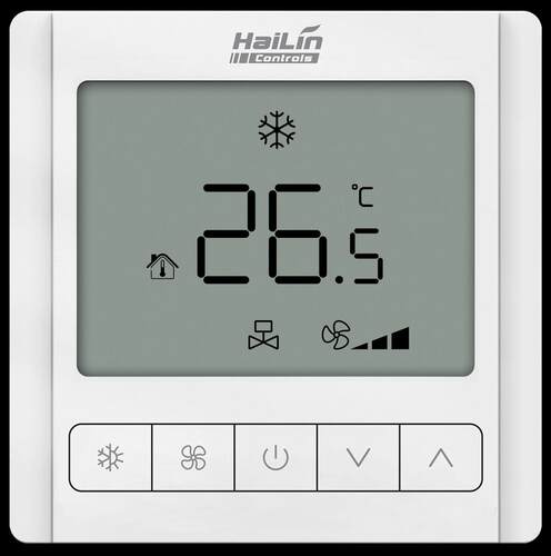 HL109DB2空调地暖智能液晶温控器中央空调风盘温控节能开关HaiLin