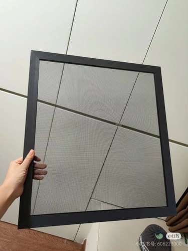 小固定护栏纱窗金刚网纱窗高清网自装不锈钢铝合金免拆护栏纱窗