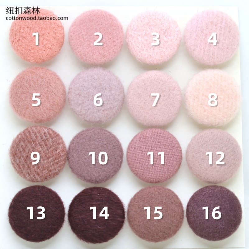 10mm黄绿连衣裙迷你包布扣子绸缎