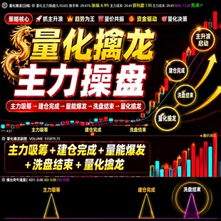 通达信量化擒龙主力操盘主力吸筹与建仓全流程战法把握上涨先机