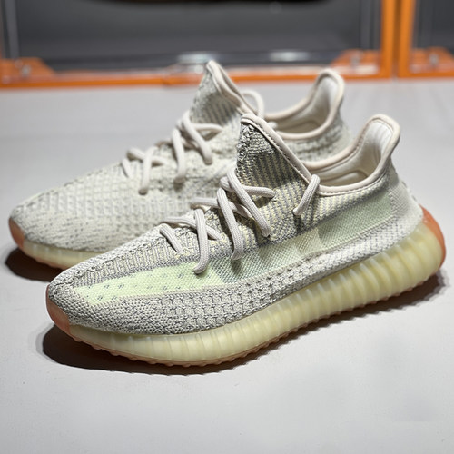 椰子鞋350真爆满天星莆田运动鞋