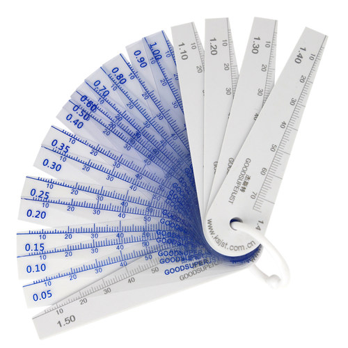 高精度塑料塞尺1.0以上为白色