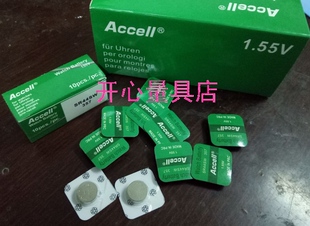 ACCELL357氧化银电池 SR44SW纽扣电池 1.55V 三丰量具用电池