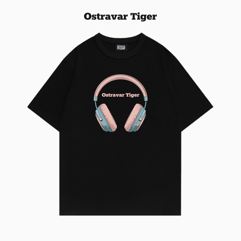 Tiger鬼冢家虎美式印花男女款t恤