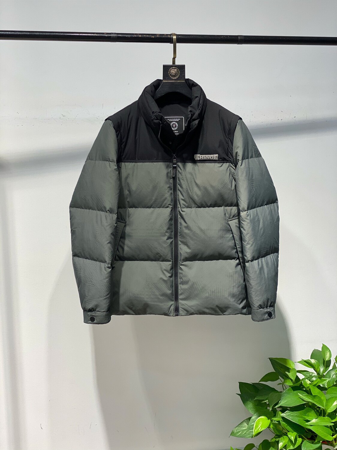 防风防水休闲常规羽绒服立领韩版