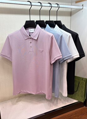 春夏款短袖POLO衫男士翻领T恤