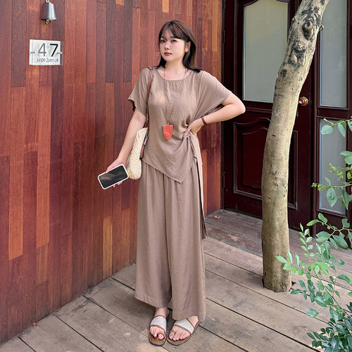 200斤大码女装时尚套装