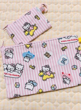 手工布艺包包现金包牙线包图案随机切牙线包10*6现金包19*11.5