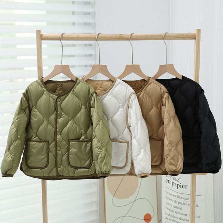 儿童轻薄羽绒服内胆中大童男童女