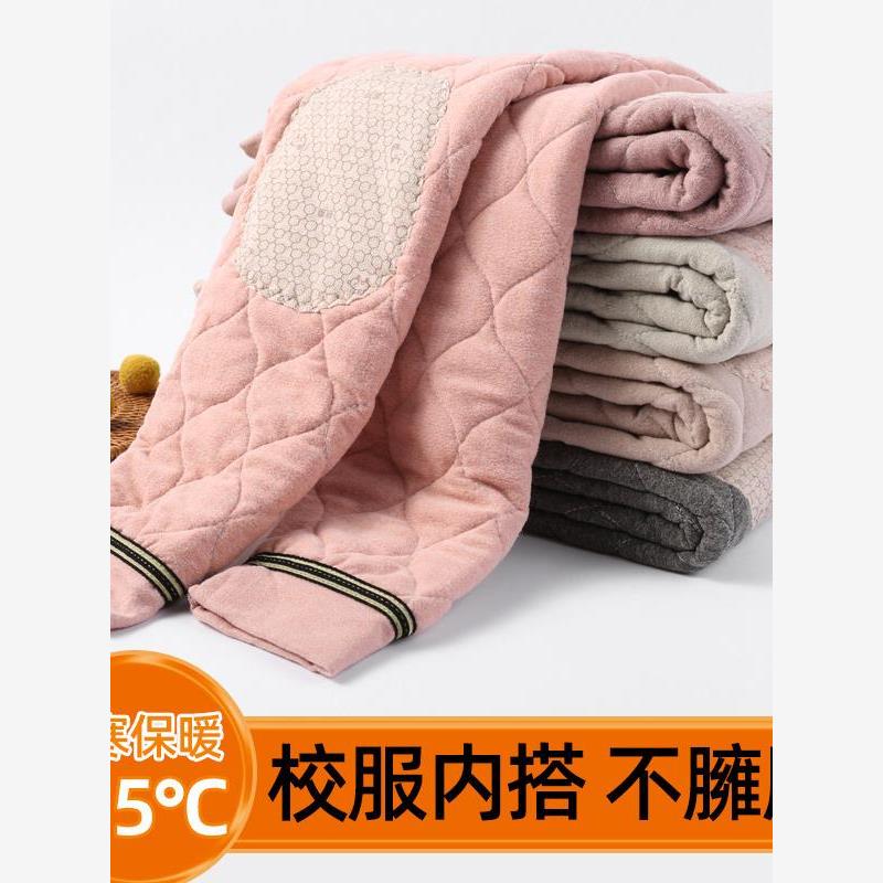 儿童保暖裤女童秋冬季加绒加厚