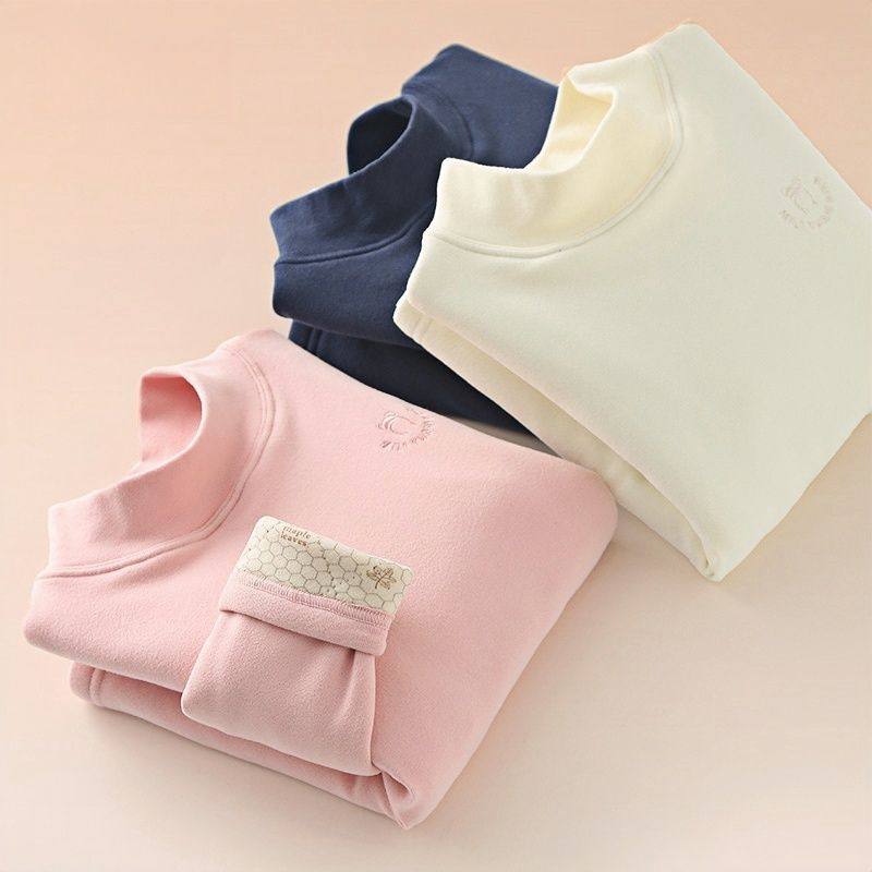 男女童夹棉T恤儿童打底衫冬季校服中大童三层加棉加厚保暖衣,童装/婴儿装/亲子装,T恤,淘宝优惠券,粉丝福利购,淘宝优惠卷